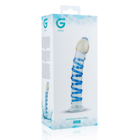 Скляний дилдо Gildo Glass Dildo No.1 - фото №5