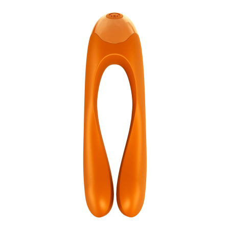 Вібратор на палець Satisfyer Candy Cane Orange - фото