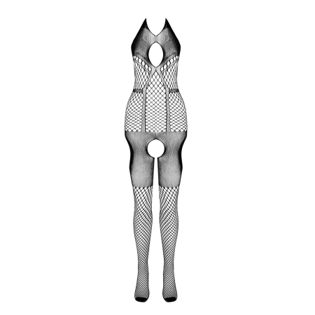 Бодістокінг з імітацією панчох Passion BS079 black №5