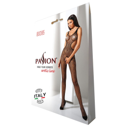 Еротичний бодістокінг з малюнком Passion BS085 black - - фото №9