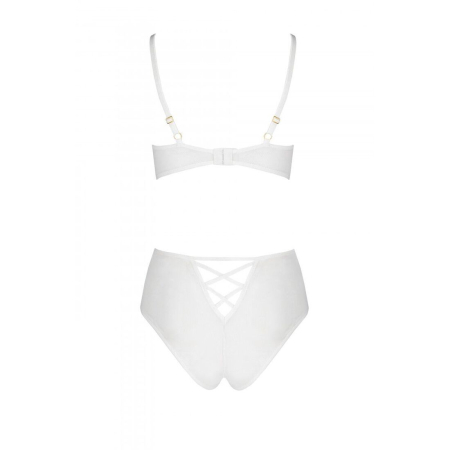 Еротичний комплект з малюнком Passion LOVELIA BIKINI S/M, white №4