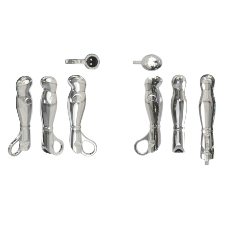 Металевий вібромасажер для простати і точки G Nexus Fortis - фото №7