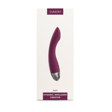 Вібратор для точки G з інтелектуальним режимом Svakom Amy Violet - фото №8