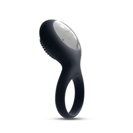 Ерекційне кільце з вібрацією Svakom Tyler Black - фото