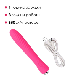 Вібратор із підігрівом Svakom Anya Plum Red - - фото №4