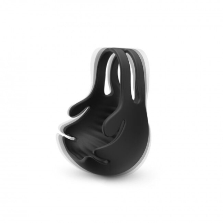 Ерекційне кільце з вібрацією і стимуляцією мошонки Dorcel FUN BAG, перезаряджуване - фото №2