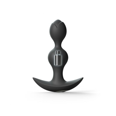 Анальний стимулятор, гнучкий з вібрацією Love To Love TWINNY BUD Black №2