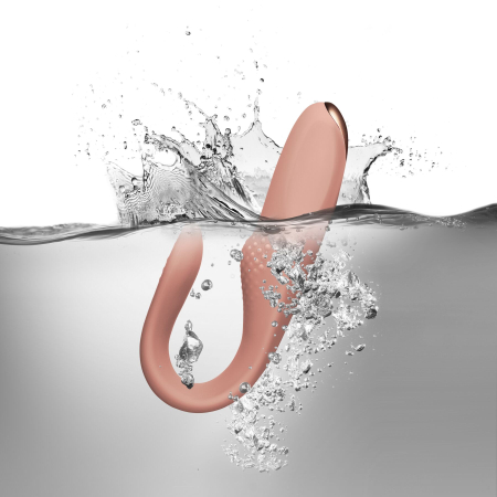 Універсальний вібратор Rocks Off Two-Vibe Pink - фото №6