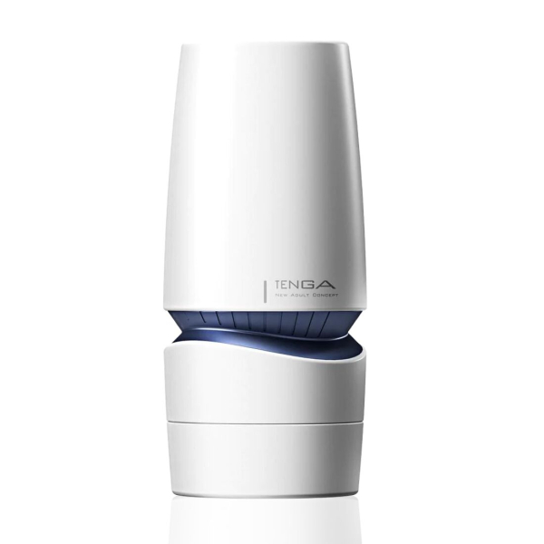 Мастурбатор Tenga - Aero Masturbator Cobalt, інноваційна технологія всмоктування - фото