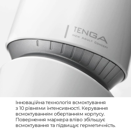 Мастурбатор Tenga - Aero Masturbator Cobalt, інноваційна технологія всмоктування - фото №4