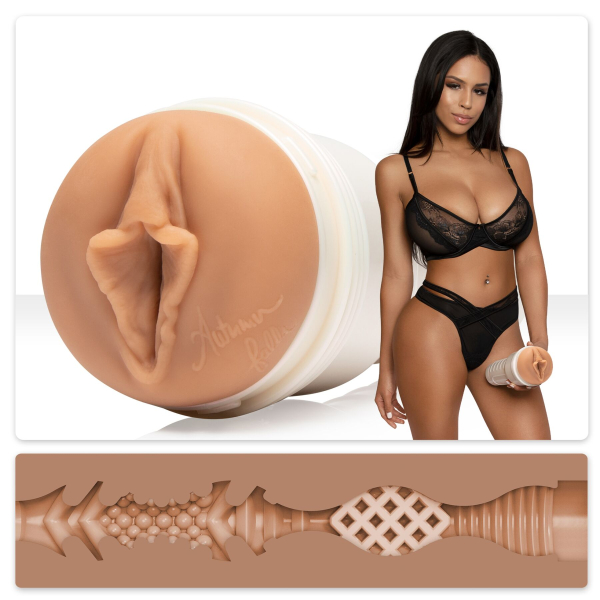 Мастурбатор Fleshlight Girls: Autumn Falls - Cream, зі зліпка вагіни, дуже ніжний - фото