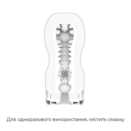 Мастурбатор Tenga Premium Original Vacuum Cup Gentle (глибоке горло) з вакуумною стимуляцією - фото №6