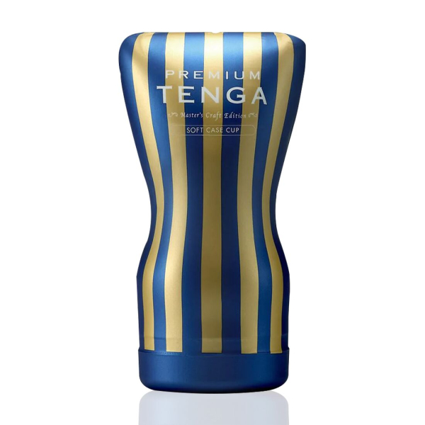 Мастурбатор Tenga Premium Soft Case Cup (м’яка подушечка), стискається - фото