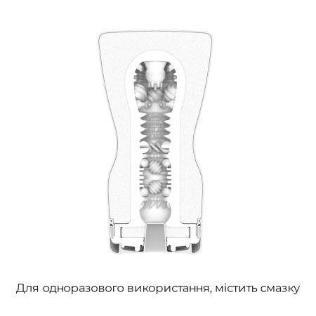 Мастурбатор Tenga Premium Soft Case Cup (м’яка подушечка), стискається - фото №6