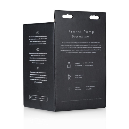 Ручна вакуумна помпа для грудей SAIZ - Breast Pump Premium - фото №3