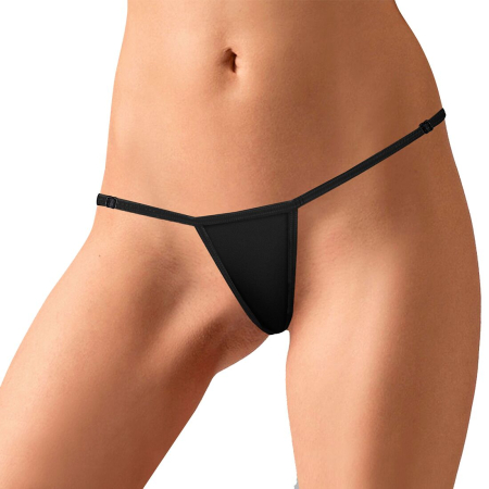 Сексуальні трусики з ланцюжком Bad Bitch чорні, розмір XS-M - фото №2