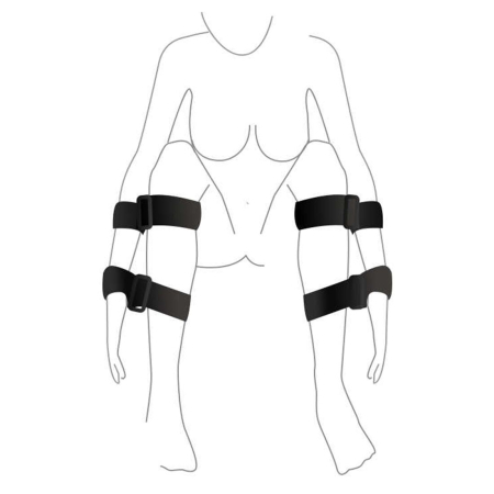 Набір для фіксації Art of Sex – BDSM Hands to feet Simple №2