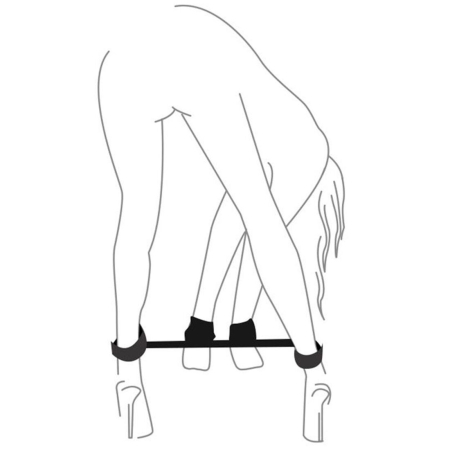 Набір для фіксації Art of Sex – BDSM Straight Line Fixation Simple - фото №2