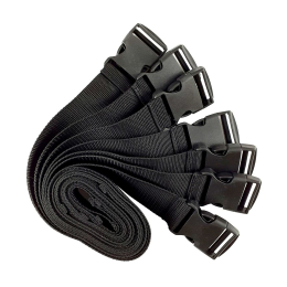 Ремені для бондажу Art of Sex - BDSM Bondage Black Night Simple - - фото №3