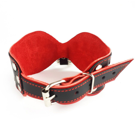 Нашийник з натуральної шкіри Art of Sex - Collar Butterfly №4