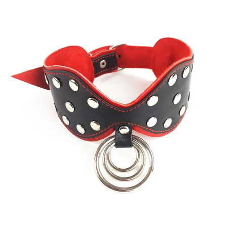 Нашийник з натуральної шкіри Art of Sex - Collar Butterfly №3