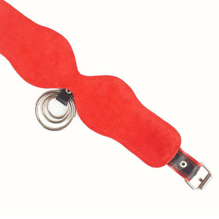 Нашийник з натуральної шкіри Art of Sex - Collar Butterfly №5