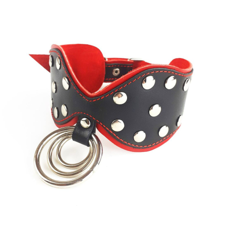 Нашийник з натуральної шкіри Art of Sex - Collar Butterfly №2