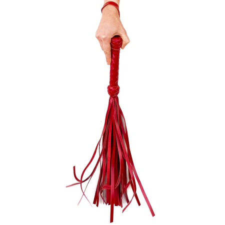 Флогер маленький / мартинет, 30 хвостів по 35 см, колір червоний - фото №3