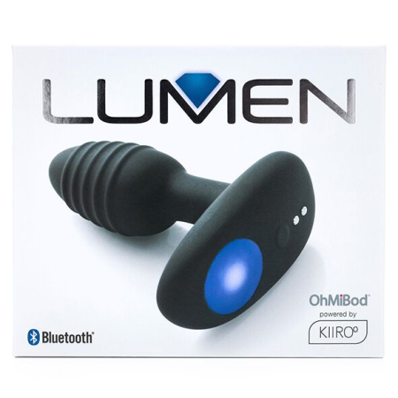 Інтерактивна анальна пробка OhMiBod Lumen powered by KIIROO - фото №7