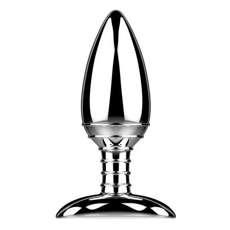 Алюмінієва анальна пробка з вібрацією та дистанційним керуванням Nexus Cestos - фото №3