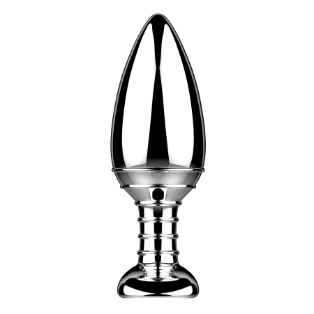 Алюмінієва анальна пробка з вібрацією та дистанційним керуванням Nexus Cestos - фото №2