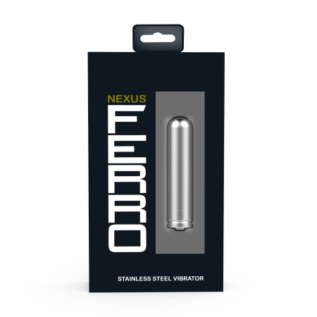 Металева матова вібропуля 2в1 Nexus Ferro - фото №5