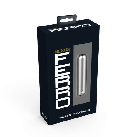 Металева матова вібропуля 2в1 Nexus Ferro - фото №4