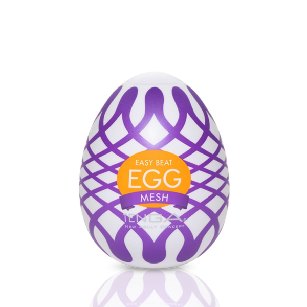Мастурбатор-яйце Tenga Egg Mesh із сітчастим рельєфом - фото