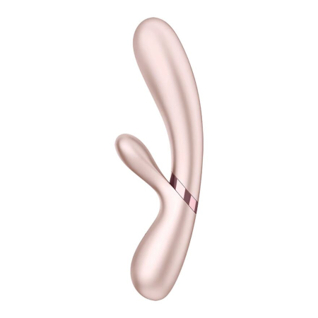 Смарт вібратор-кролик із підігрівом Satisfyer Hot Lover Nude - фото