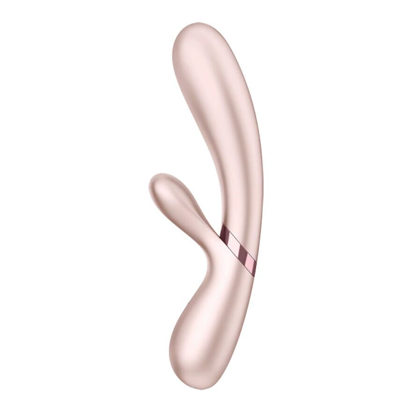 Смарт вібратор-кролик із підігрівом Satisfyer Hot Lover Nude - фото