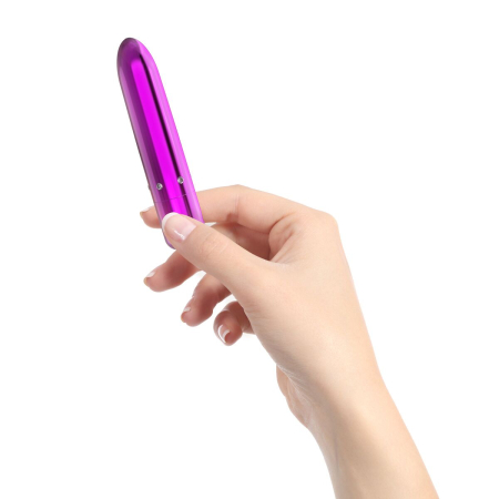 Віброкуля PowerBullet - Pretty Point Rechargeable Bullet Purple - фото №3