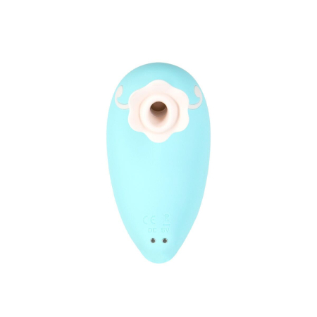 Розкішний вакуумний кліторальний стимулятор Pillow Talk - Dreamy Teal із кристалом Swarovski - фото