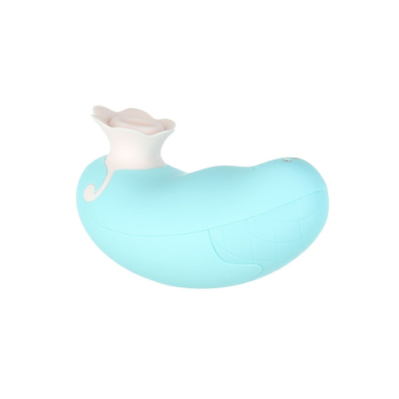 Розкішний вакуумний кліторальний стимулятор Pillow Talk - Dreamy Teal із кристалом Swarovski - фото №3