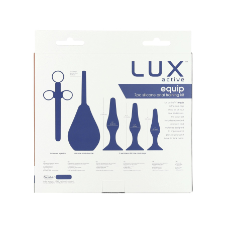Набір анальних іграшок для новачків Lux Active – Equip – Silicone Anal Training Kit - фото №11