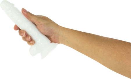 Перлинний фалоімітатор на присосці ADDICTION — Pearl by Addiction 7,5? Dong, віброкуля в подарунок - фото №4