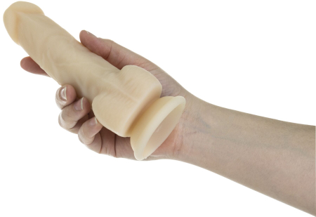 Фалоімітатор з вібрацією та ротацією Naked ADDICTION Chris 7? Rotating & Vibrating Dong, пульт ДК - фото №5