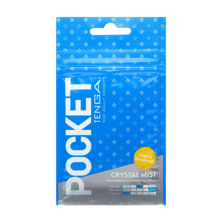 Мастурбатор TENGA Pocket Crystal Mist 