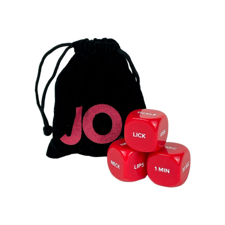 Набір «Персиковий десерт», 3 смакові змазки System JO, віброкуля SugarBoo, кубики System JO №4