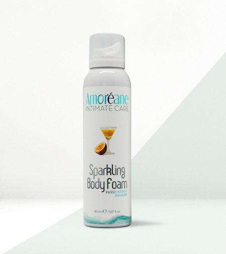 Масажна піна Amoreane Sparkling Body Foam Passionfruit Daiquiri (150 мл) - фото