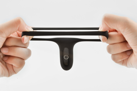 Подвійне ерекційне кільце Fun Town Rise Black, керування зі смартфона - фото №7