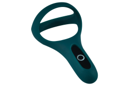 Подвійне ерекційне кільце Fun Town Rise Turquoise, керування зі смартфона - - фото №3