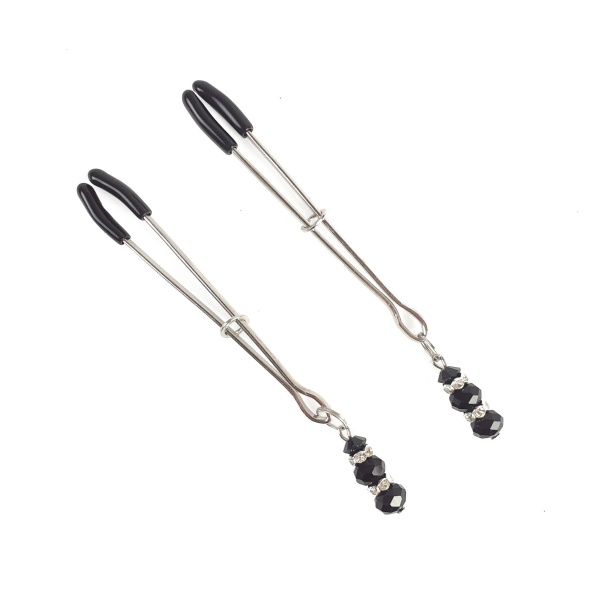 Затискач для сосків Art of Sex - Nipple Clamps Lovely Black 