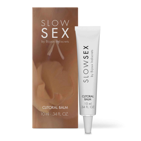 Розігрівальний бальзам для клітора Bijoux Indiscrets Slow Sex Clitoral balm 