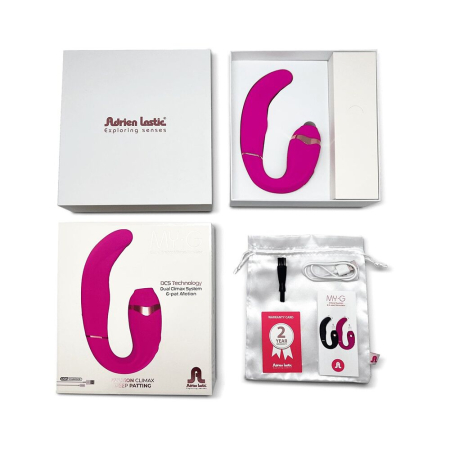 Пульсатор із вакуумною стимуляцією клітора Adrien Lastic My G (Pink) - фото №8